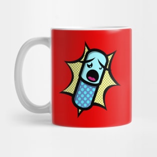 Pharmacy Pop Art Cartoon Capsule Mug